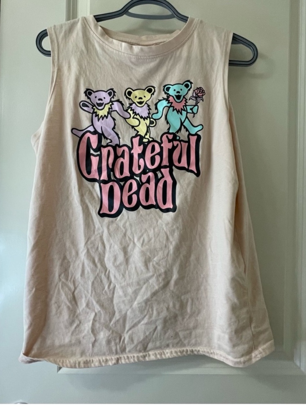 Grateful Dead Pastel Dancing Bears Tank Top